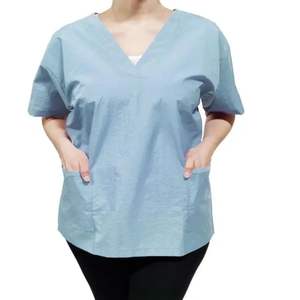 Haut de blouse médicale confortable |   Uniforme de Médecin Infirmier Clinique |   Tissu respirant et doux pour la peau - Product Image 4