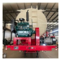 Compresor de 14m3 con motor diésel Weichai, nueva condición sin aceite para cemento a granel, soplador portador de cenizas volantes, soplador de cemento Siloas