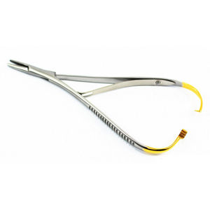 Porte-aiguilles Mathieu, Porte-aiguilles et ciseaux Mathieu-Olsen, poignées à ressort, mâchoires dentelées, 15,9 cm, fournitures hospitalières - Product Image 4