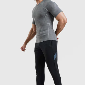 Custom Mens Gym Clothing Quick Dry <b>Under</b> Base <b>Layer</b> Compression Sports Tops Gym T Shirt Compression Wears - Product Image 4