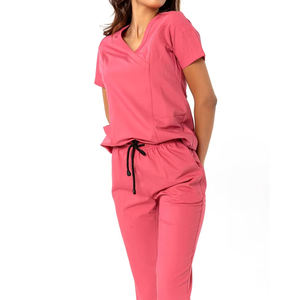 Uniformes de Enfermería de Algodón de Alta Calidad Más Vendidos, Diseño de Logotipo Personalizado, Uso en 4 Estaciones, Tecnología de Detección de Agujas - Uniformes de Hospital - Product Image 3