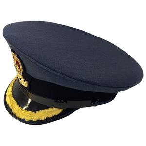 Bandeau anti-transpiration 100% coton de haute qualité avec logo personnalisé brodé à la main en 3D détaillant chapeau bleu foncé pour les voyages en plein air à usage décontracté - Product Image 2