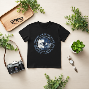 T-Shirt Unisex Casual di Alta Qualità 210GSM 100% Cotone con Logo Stampato in Serigrafia e DTG sul Davanti - Product Image 3