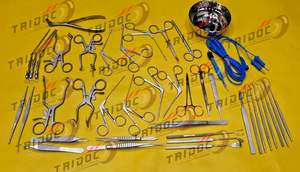 Set de Instrumentos Quirúrgicos para Timpanoplastia y Microcirugía de Oído, 41 Piezas - Product Image 2