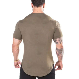 เสื้อยืดออกกำลังกายระบายอากาศได้ดี แห้งเร็ว ทรงเข้ารูป พิมพ์ลาย คอกลม ทรงสลิมฟิต สำหรับผู้ชาย - Product Image 3