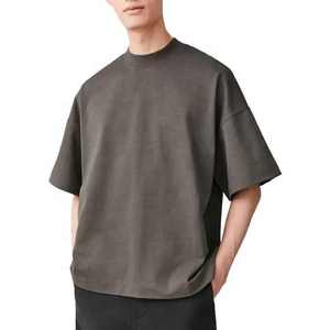 Camiseta Unisex Hip Hop de 250 g/m², Cuello Redondo, Hombros Caídos, Talla Grande, 100% Algodón - Product Image 5