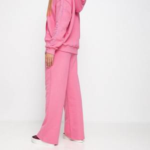 Ensemble de survêtement de luxe en molleton 100% coton uni de haute qualité pour femmes, couleur personnalisée, vente chaude, hiver, Wish Tell International - Product Image 3