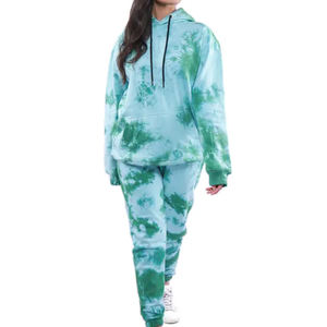 Conjunto Deportivo de Invierno 2025 para Mujer, con Capucha, Estilo Vintage, Manga Larga, 100% Algodón, Hecho en Pakistán - Product Image 1