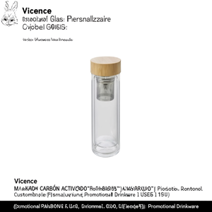 Thermos in Vetro Personalizzato Vicente, Articoli Promozionali per Bevande Personalizzabili - Product Image 3