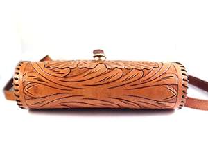 Bolso de hombro de cuero vintage hecho a mano para mujer, informal y elegante con una sola Correa, forro de algodón genuino para el verano - Product Image 4