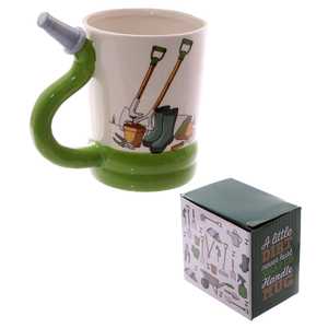 Taza de Cerámica con Diseño Novedoso de Herramienta de Jardín, Modelo ODM, con Tapa, Estilo Clásico Creativo, de Dolomita, para Café, Disponible en 300ml-500ml - Product Image 3