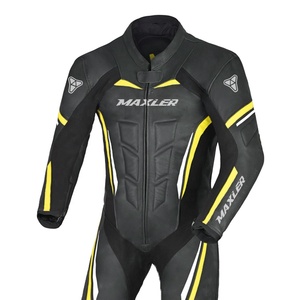 ชุดหนังสำหรับขี่มอเตอร์ไซค์ MAXLER MX-MLS-120 สำหรับผู้ชาย มาตรฐาน CE ระดับ 2 ป้องกันได้ดี ระบายอากาศได้ ทนทาน หนังแท้ 100% คุณภาพพรีเมียม - Product Image 3