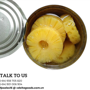 Vente en gros d'ananas en conserve/ananas en conserve vietnam au sirop, tranche/cassé/morceau/morceaux/morceaux - Product Image 1