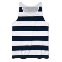 Débardeur de sport pour homme en coton rayé, écologique, de haute qualité, respirant, à séchage rapide, personnalisable, avec col rabattable
