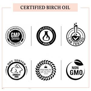 น้ำมันหอมระเหยเปลือกต้นเบิร์ชบริสุทธิ์ 100% คุณภาพสูงจาก VedaOils ออร์แกนิค 100% เหมาะสำหรับทุกสภาพผิว ราคาขายส่ง - Product Image 5