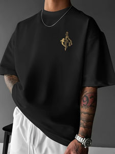 Camiseta con Gráfico de Gato Divertido y Logotipo Personalizado al por Mayor, Camiseta con Nombre Personalizado para Mujer, Camiseta Informal de Verano 100% Algodón - Product Image 3