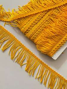 Customized Size Multi-Color Latin Dress <b>Fringe</b> Tassel Lace Trim Metallic Garment Home Textiles <b>Curtain</b> Decoration Cellphone - Product Image 4