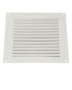Griglia di ventilazione bianca con zanzariera 15x15 cm (Koppels J1010B) - Product Image 1