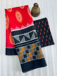 Sarees indiens d'été élégants Ajout gracieux à votre collection de garde-robe ethnique Vêtements indiens et pakistanais - Product Image 5