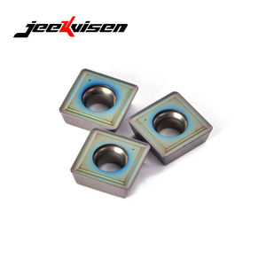 Plaquettes en carbure de tungstène CNC de haute qualité SPMG140512-TG JS115P, plaquettes de perçage rapides pour perceuse à taraud de type SP - Product Image 1