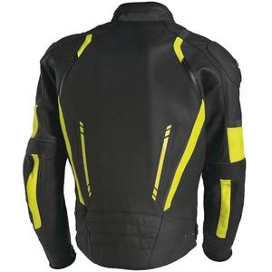 Veste de moto en cuir de haute qualité pour homme, design personnalisé, imprimé, ignifuge, manches longues, vente en gros - Product Image 2
