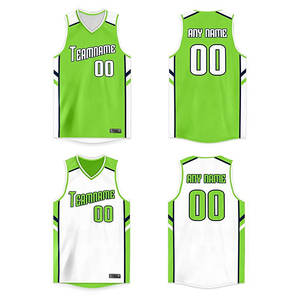 เสื้อบาสเก็ตบอลออกแบบใหม่ที่มีคุณสมบัติระบายอากาศได้รวมถึงการออกแบบโลโก้ชื่อและหมายเลข - Product Image 6