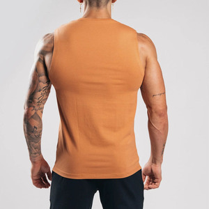 Nueva Camiseta Deportiva Personalizada para Hombre, Transpirable, Elástica, de Punto, con Cuello en V, de Algodón/Fibra - Product Image 6