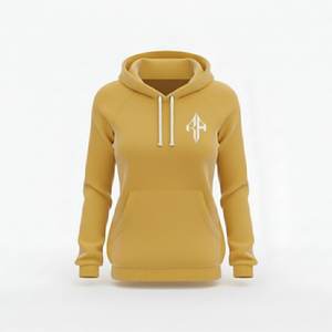 Sweat à capuche pour femme de haute qualité, 100% coton, polaire, 300g, séchage rapide, respirant, décontracté, pour l'hiver - Product Image 1