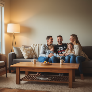 T-shirt rétro à manches longues It's Me - Bonjour, je suis le frère - T-shirt promotionnel amusant et unique - Product Image 3