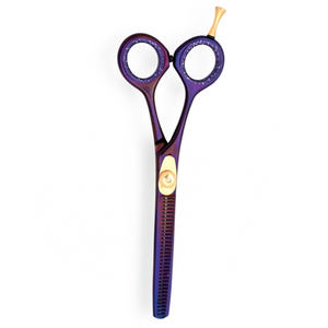 Ciseaux amincissants de coiffeur de qualité supérieure ciseaux de coiffeur amincissants en acier inoxydable allemand avec repose-doigt - Product Image 5