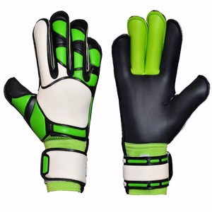 Gants de gardien de but en cuir personnalisés pour les nouveaux adultes Épaissir la protection des doigts pour gardien de but de football de football - Product Image 1