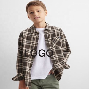 เสื้อผ้า/เครื่องแต่งกายส่วนเกินป้ายแบรนด์เด็กแขนยาวผ้ายีนส์สบายๆผ้าฝ้าย 100% ปุ่มเสื้ออย่างเป็นทางการบังคลาเทศสต็อก Lot - Product Image 5