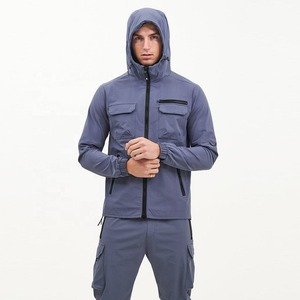 Survêtement Coupe-Vent Survêtement en Nylon Imprimé Jogger Deux Pièces Jogging Pantalon de Survêtement et Veste pour Homme - Product Image 2