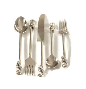 Juego de cubiertos de 24 piezas Juego de cubiertos de alta calidad de acero espejado para uso en té Incluye embalaje en caja de regalo - Product Image 3