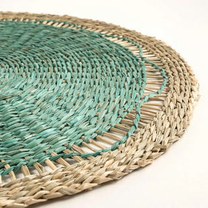 Handwoven <b>Seagrass</b> <b>Placemat</b> Natural Dining Table Decor For Home And Restaurant Tableware Set From Vietnam Supplier - Product Image 3