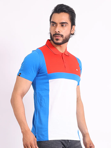 T-shirt 100% coton mercerisé de haute qualité de qualité supérieure coupe régulière demi-manche pour col polo tenue décontractée confortable Design imprimé - Product Image 4