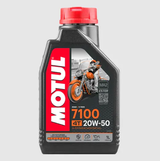 Моторное моторное масло Motul 7100 20w-50 4t-1L купить