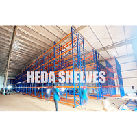 Vna Palette Rack Stacking Racks Étagères Système de rayonnage à palettes Entrepôt Heavy Duty Double Deep Palet Rack