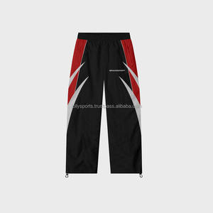 Pantalon coupe-vent de qualité supérieure pantalon décontracté à poches multiples pantalon cargo pantalon nouveau style de pantalon coupe-vent pantalon délavé pour hommes - Product Image 4