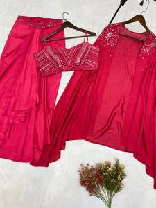 <b>THREE</b> PIECE WESTERN OUTFIT FOR TRENDY WEDDING SEASON - Product Image 3