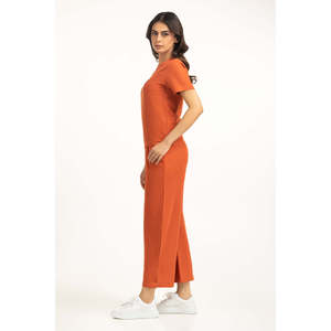 ชุดเซ็ต Relaxed Fit Co-Ord รุ่น WM-COD-SS25-413 ชุดลำลองถักนิตติ้ง 2 ชิ้น สำหรับฤดูใบไม้ผลิ/ฤดูร้อน ไซส์ XS และ XXS ชุดเข้าชุดกัน - Product Image 4