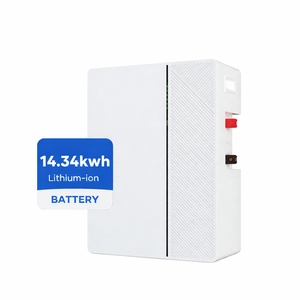 Système de stockage d'énergie solaire domestique mural haute capacité 14,34 kWh LiFePO4 avec garantie d'un an - Product Image 2