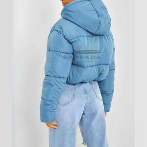 Chaquetas de invierno de gran tamaño para mujer, abrigo grueso acolchado personalizado 2025, ropa de abrigo acolchada para mujer, diseño elegante cálido - Product Image 4