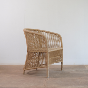 Chaise de salle à manger extérieure en rotin synthétique pour jardin hôtel parc villa ou cour - Product Image 3