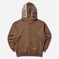 Forro polar de mezcla de algodón de invierno con logotipo personalizado bordado ultrasuave para comodidad durante todo el día