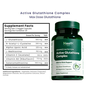 Cápsulas de L-Glutatión Liposomal Blanqueadoras al Mejor Precio, 20000mg, Vitaminas de Colágeno para la Piel, Cápsulas de Glutatión para Adultos - Product Image 2