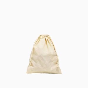 Sac à dos à cordon en toile biodégradable pliable emballage de bijoux bon marché et polyvalent usage promotionnel stockage de chaussures à pain - Product Image 1