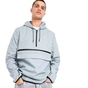 Veste coupe-vent en toile épaisse à capuche pour homme de haute qualité, imperméable, respirante, style streetwear, nouvelle arrivée - Product Image 1