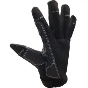 Mechanic Working Safety Driving <b>Gloves</b> Construction Plain Labor Hand Protection <b>Gloves</b> Leather Cowhide Safety <b>Gloves</b> - Product Image 2