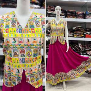 Premium Quality Party Wear Lehenga Choli Exclusive Indian Ethnic Wear Heavy Mirror And Thread Work <b>Lengha</b> Set For Party Wear - Product Image 6